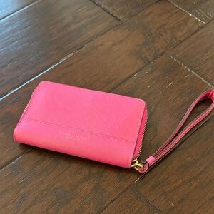 Marc Jacobs Vibrant Pink Wristlet